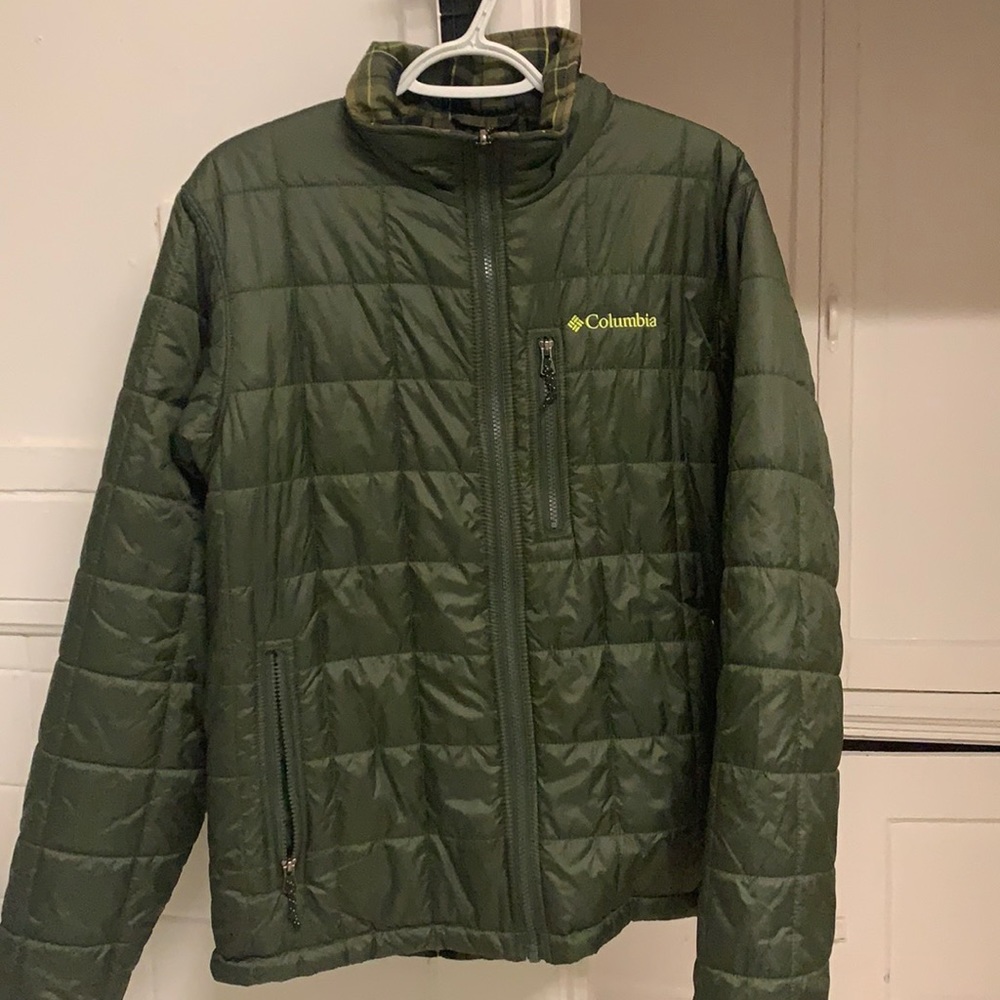 Men’s Columbia down jacket